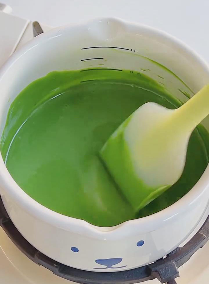 Keep mixing until both ingredients are fully incorporated