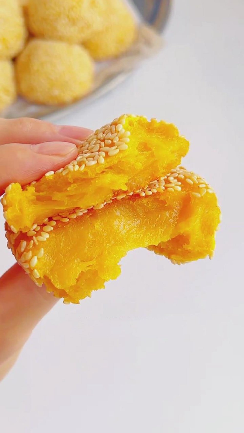 Pumpkin Sesame Balls (1) new