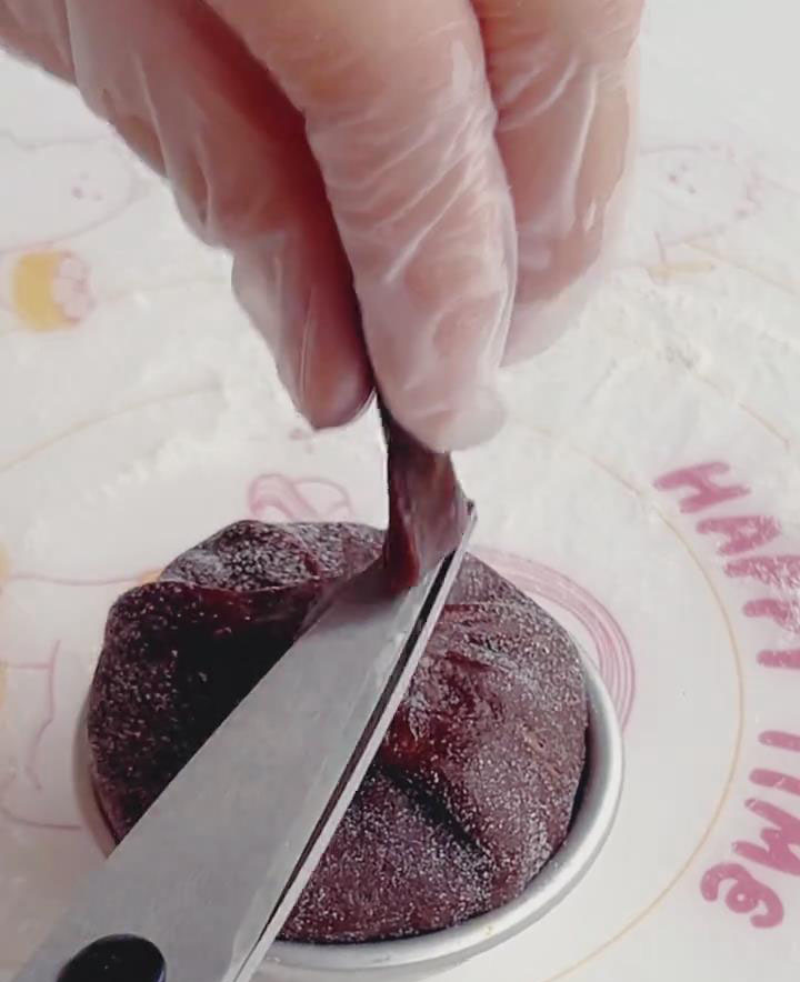 Trim off any excess dough