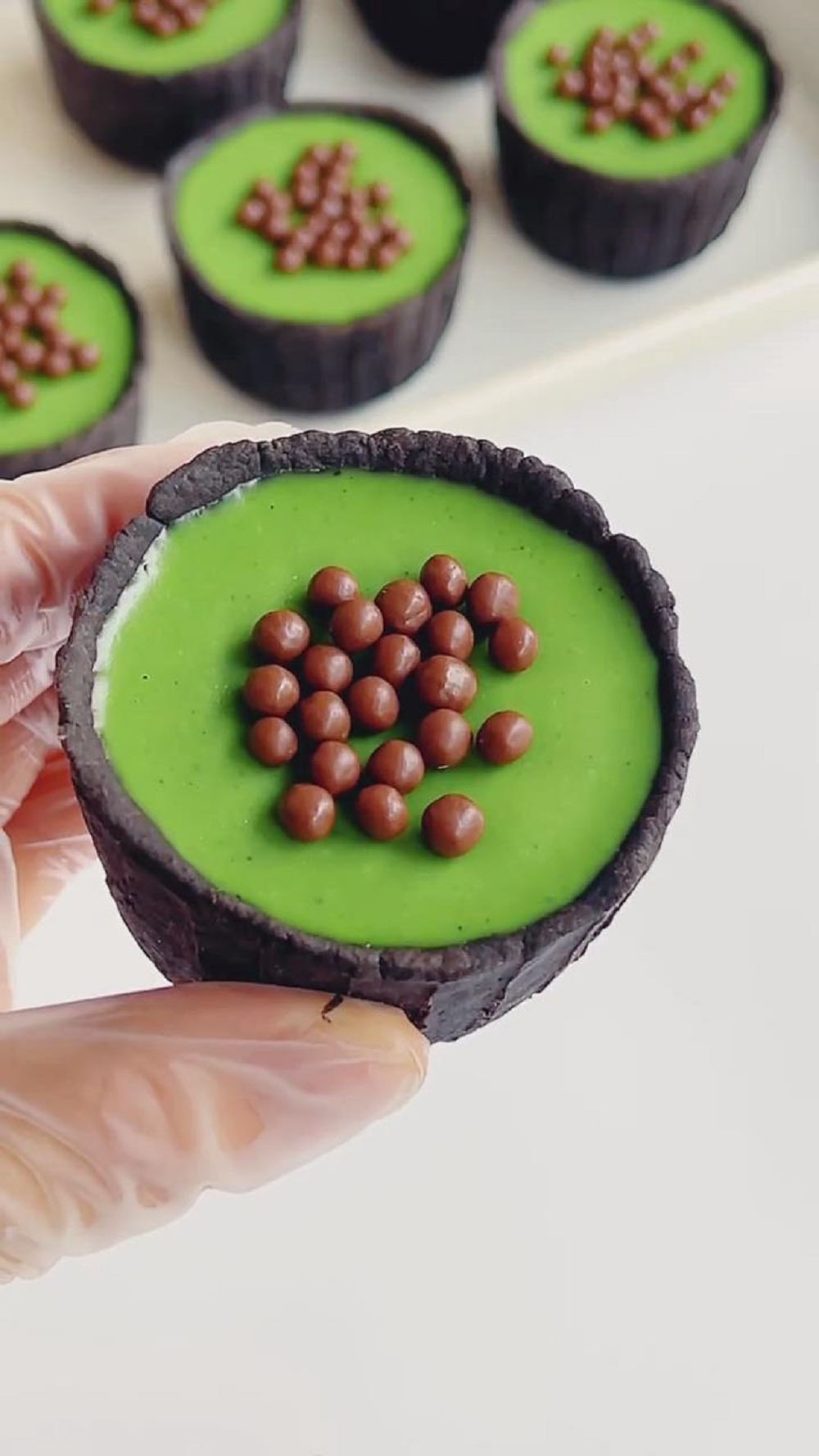 Chocolate Matcha Tart (3)