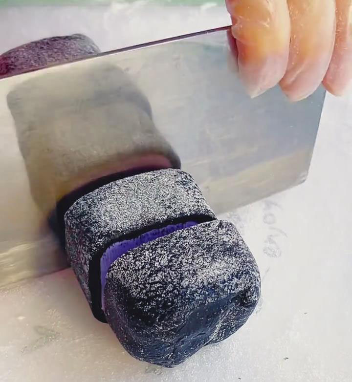 Cut into small bite sized squares