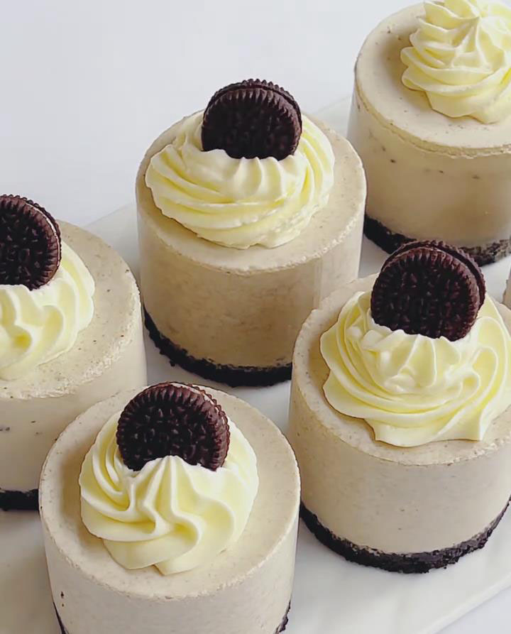 Decorate with mini Oreos