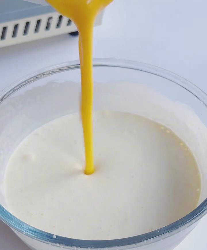 Gently fold custard into whipped cream