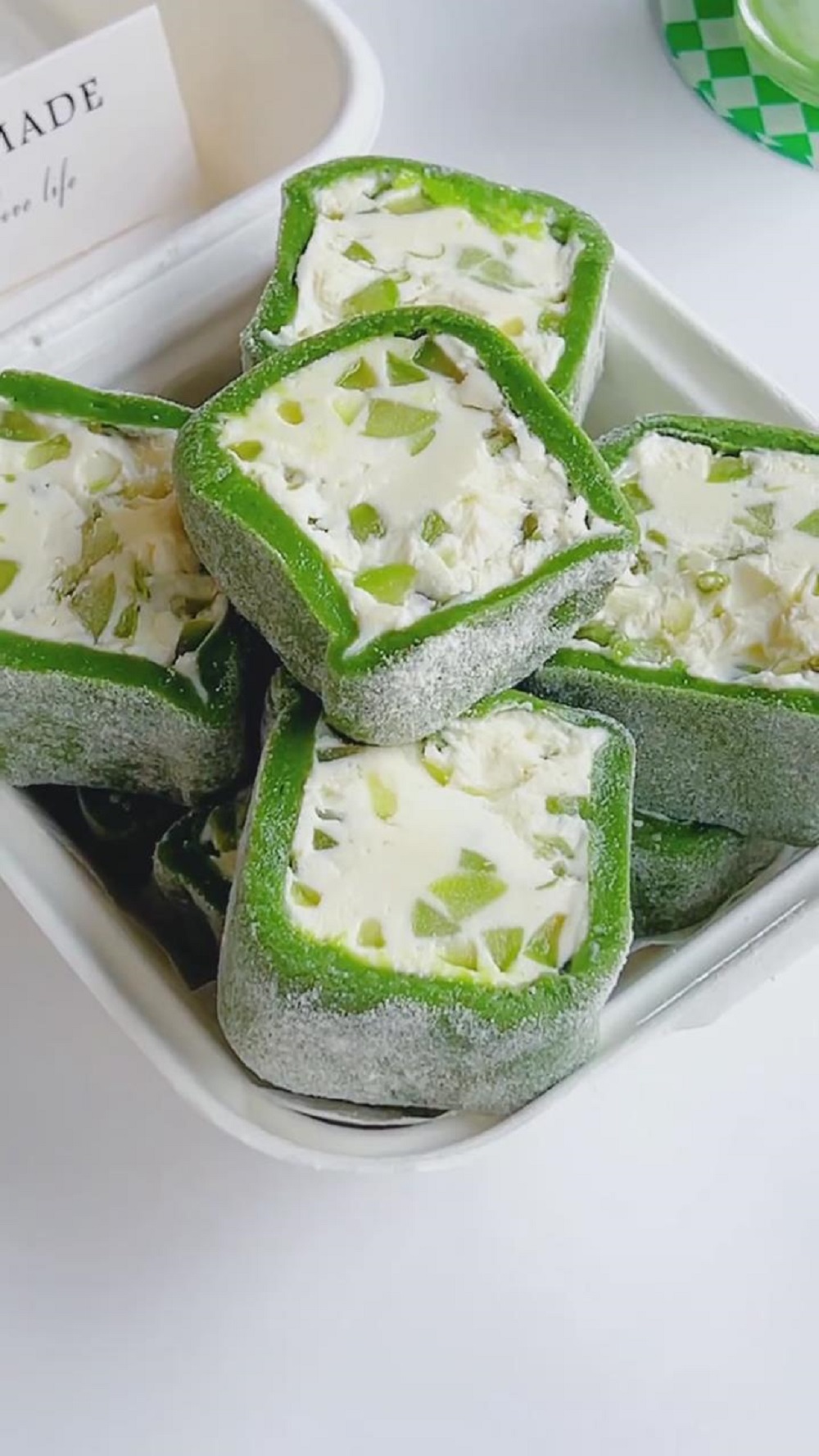 Green Grape Cream Cheese Mochi Bites (1)