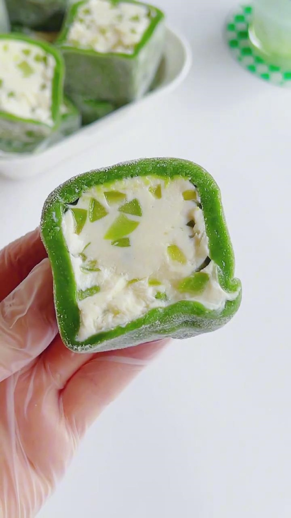Green Grape Cream Cheese Mochi Bites (2)
