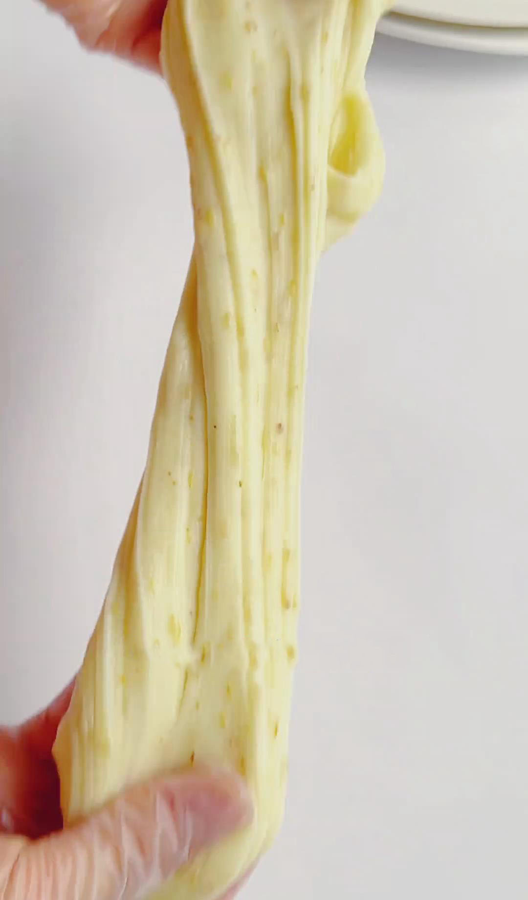 Knead and stretch repeatedly until smooth