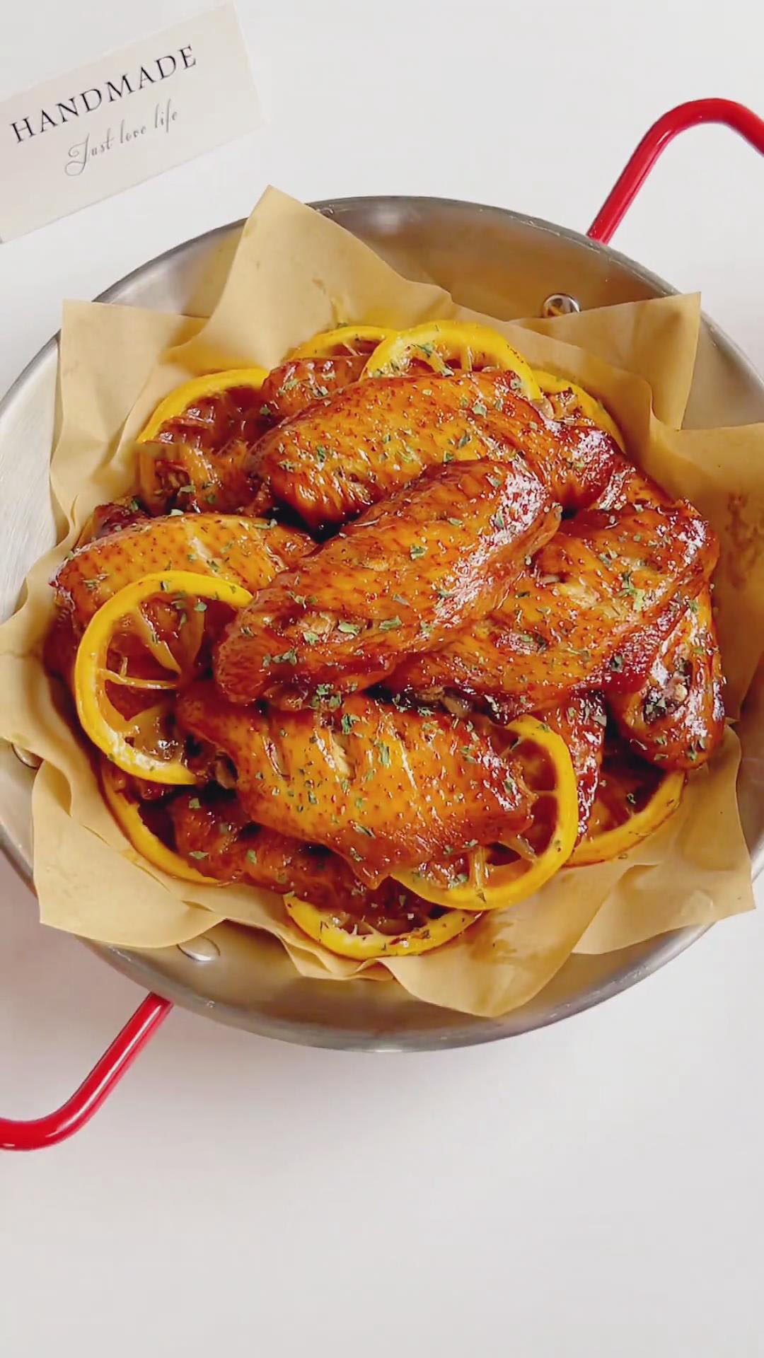 Lemon Baked Chicken Wings (3)