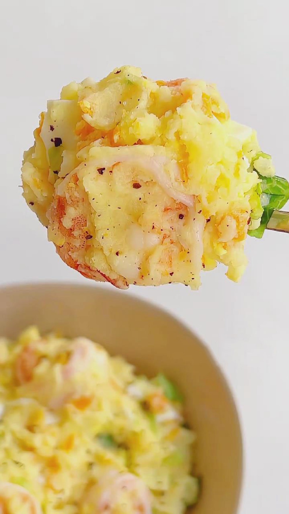 Lettuce and Mashed Potato Salad (4)