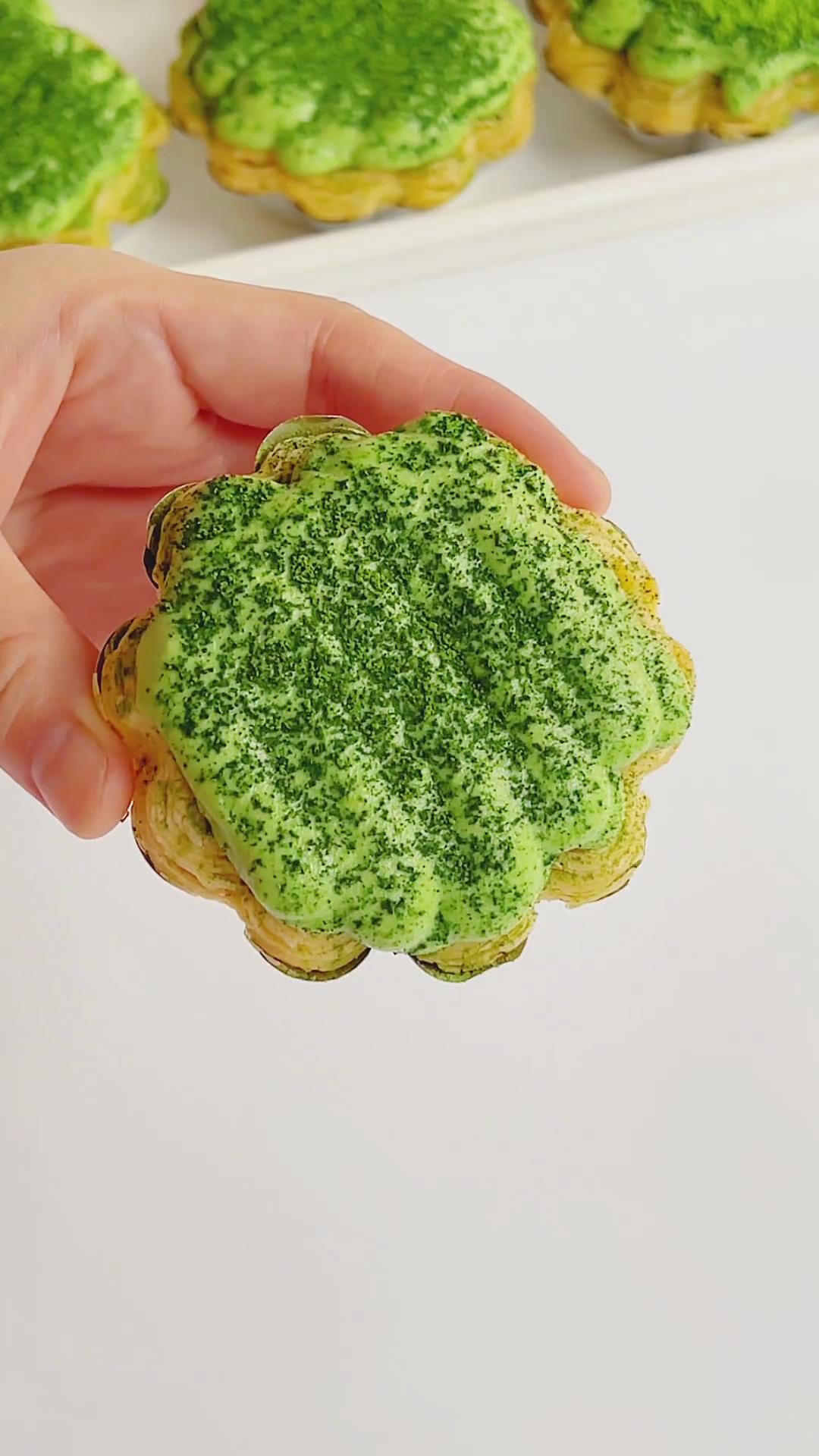 Matcha Tiramisu Egg Tarts (1)