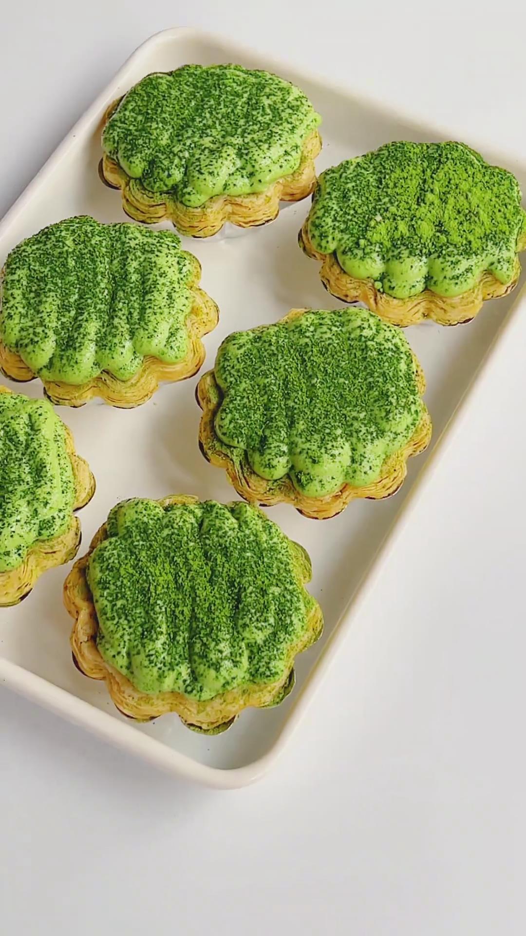 Matcha Tiramisu Egg Tarts (3)