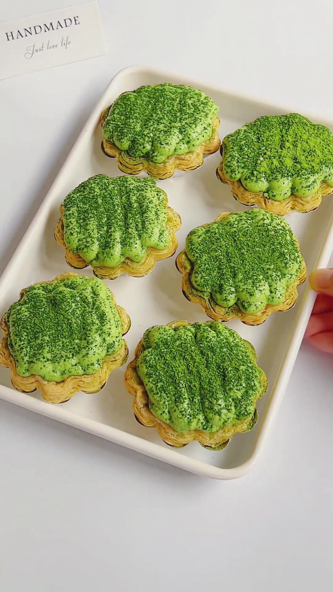 Matcha Tiramisu Egg Tarts (4)