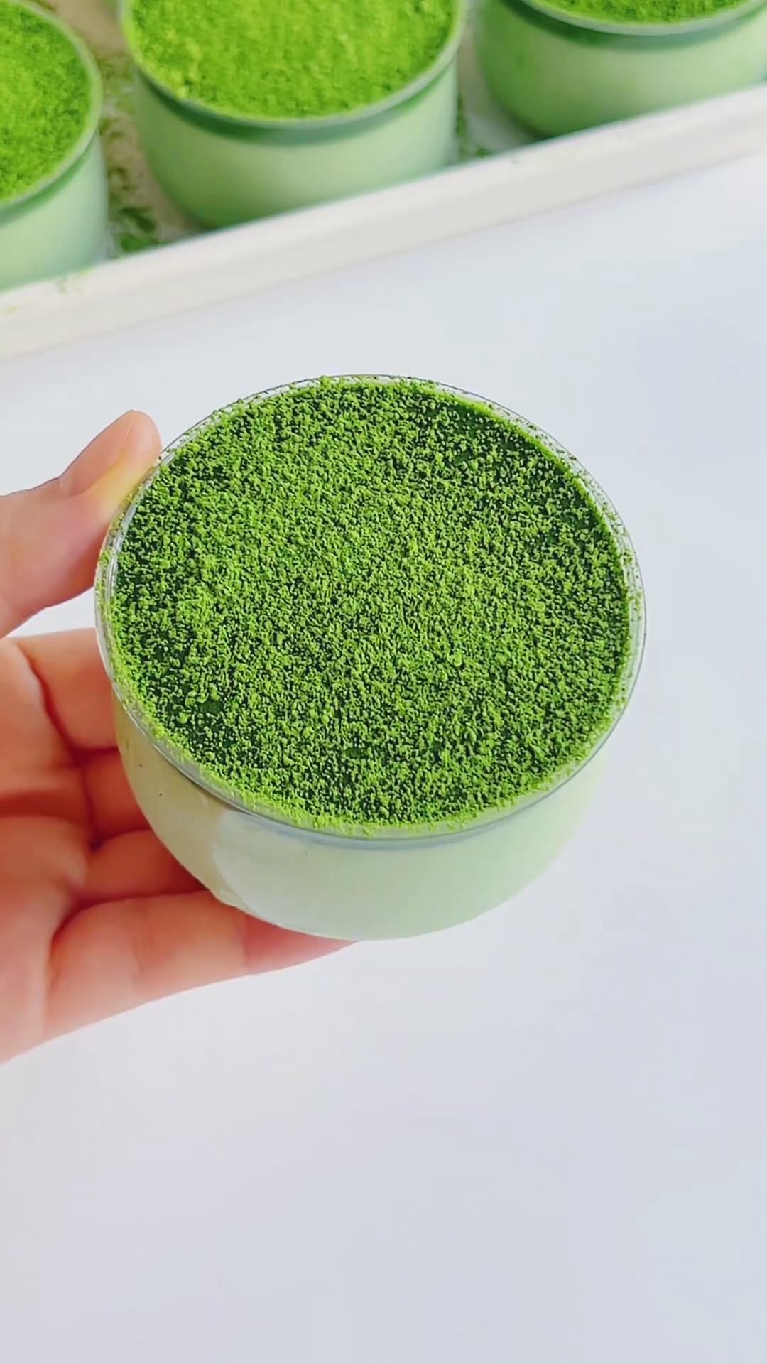 Matcha White Chocolate Panna Cotta (1)