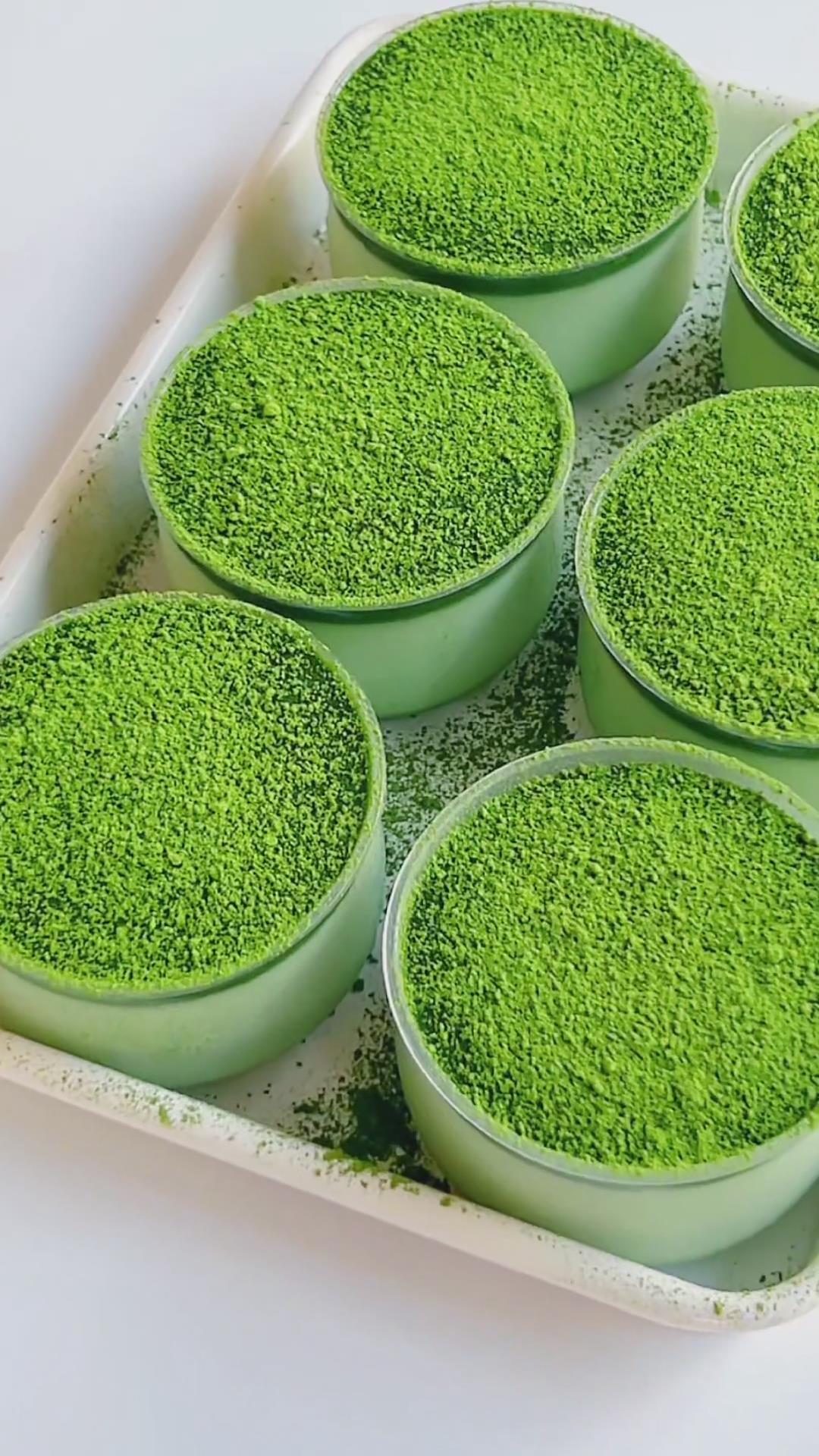 Matcha White Chocolate Panna Cotta (3)