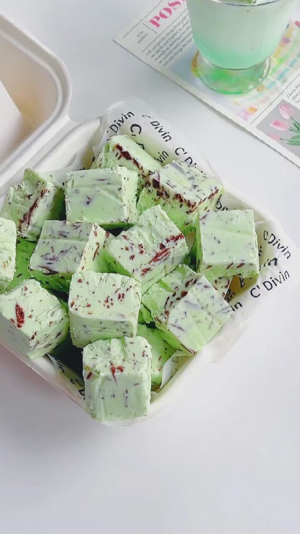 Mint Dark Chocolate Ice Cream Bites (3)