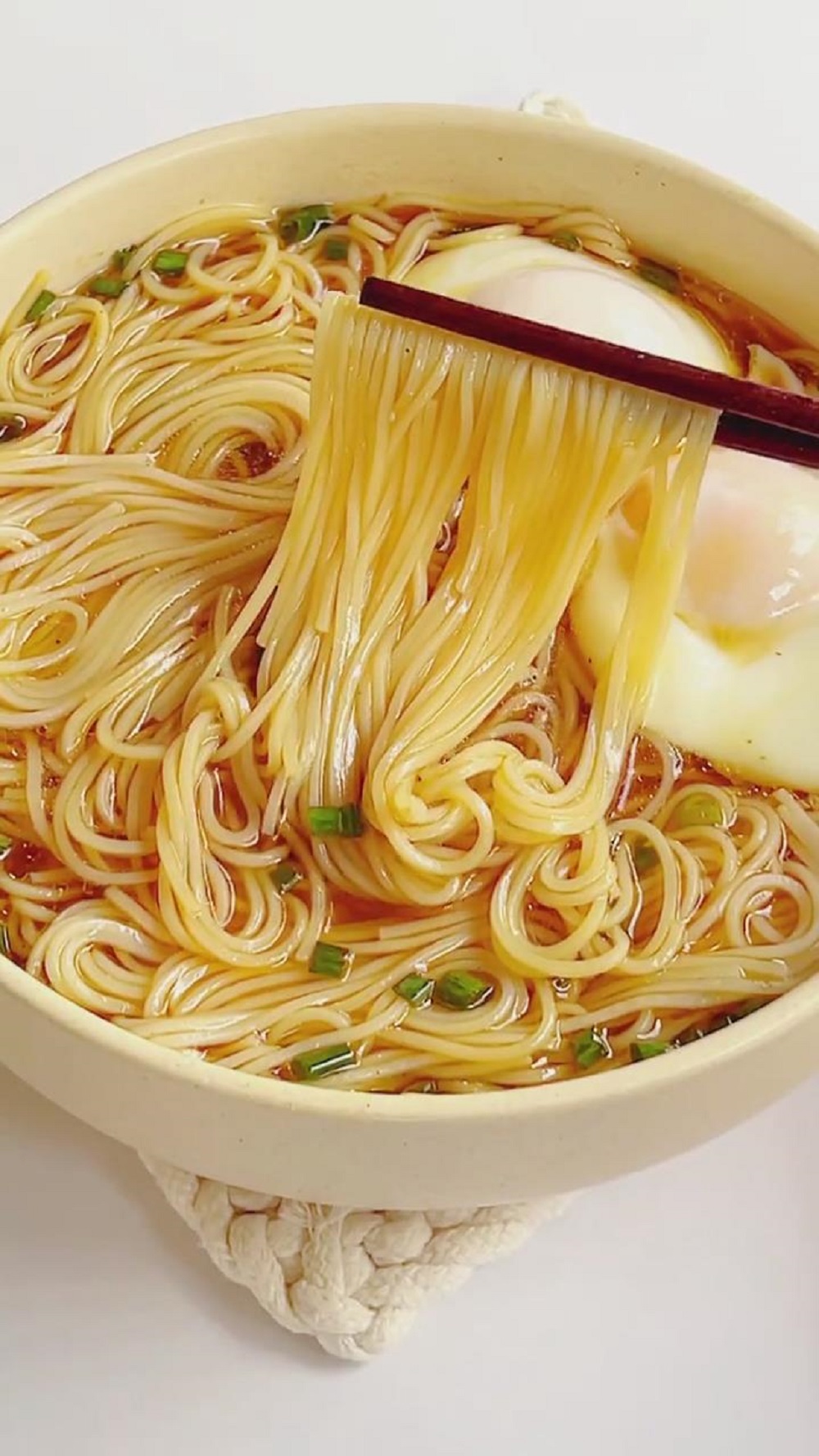 Noodle Soup with Poached Eggs (3)