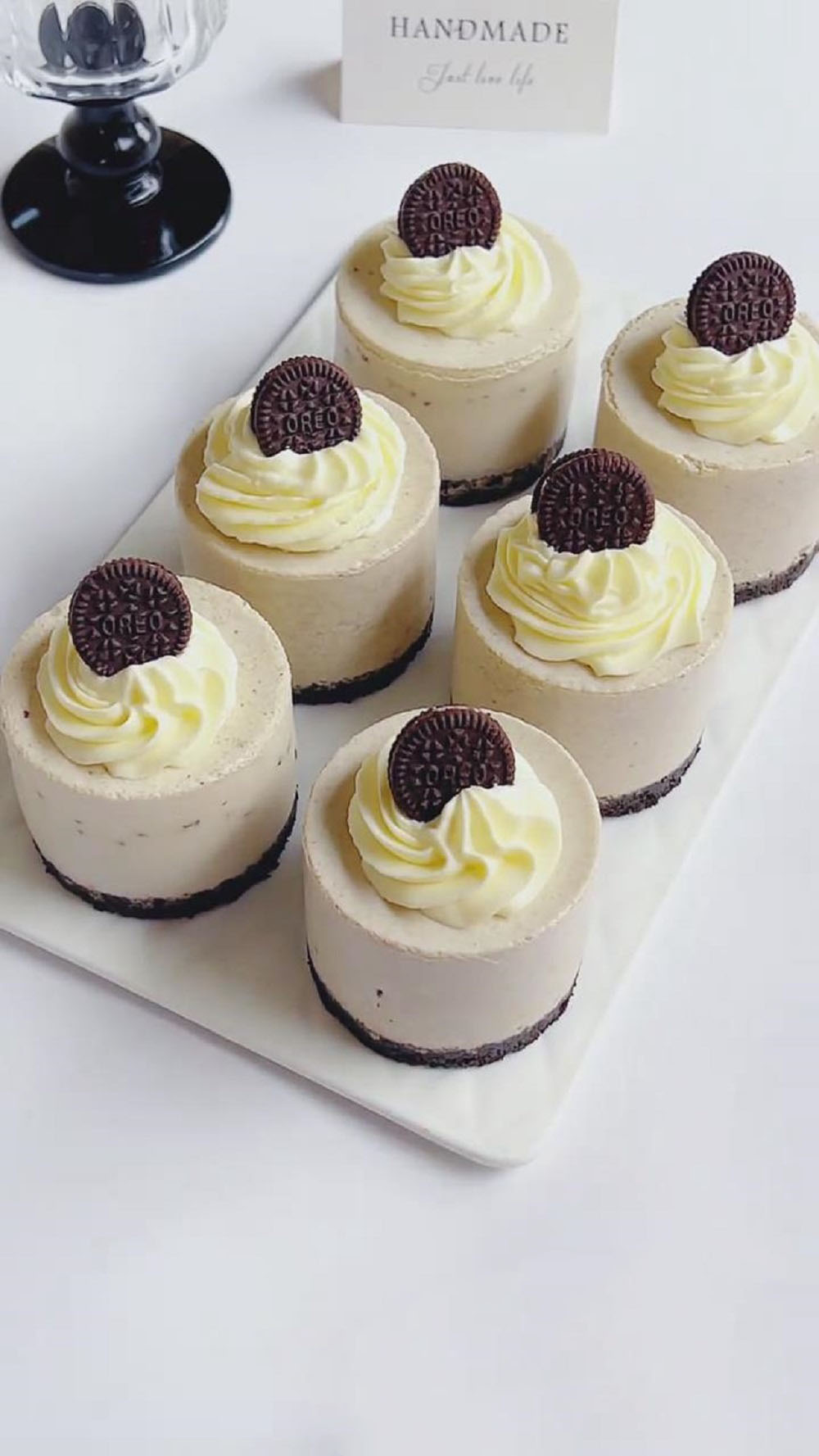 Oreo Mousse Cake Cups