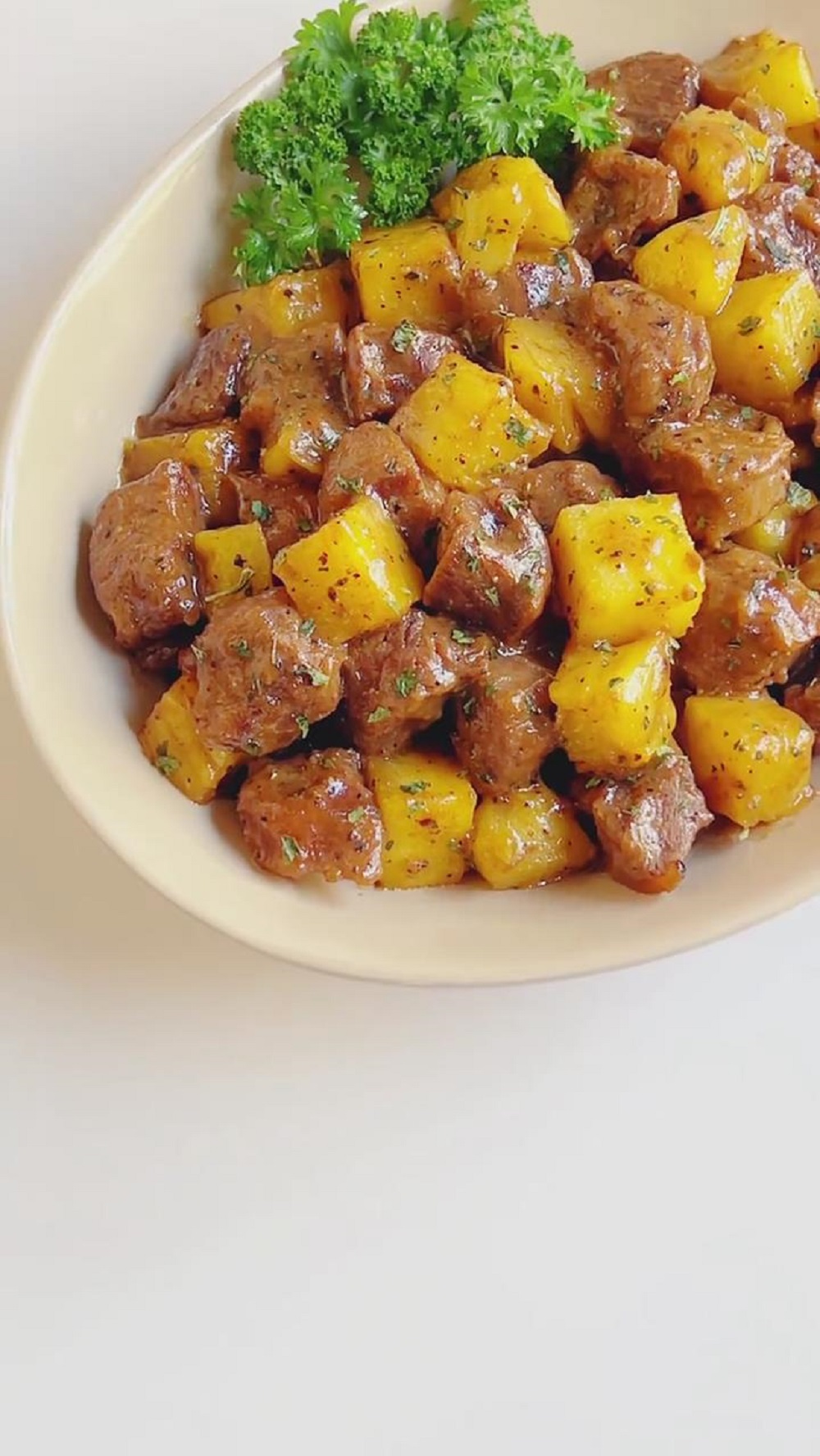 Pineapple Black Pepper Beef (4)