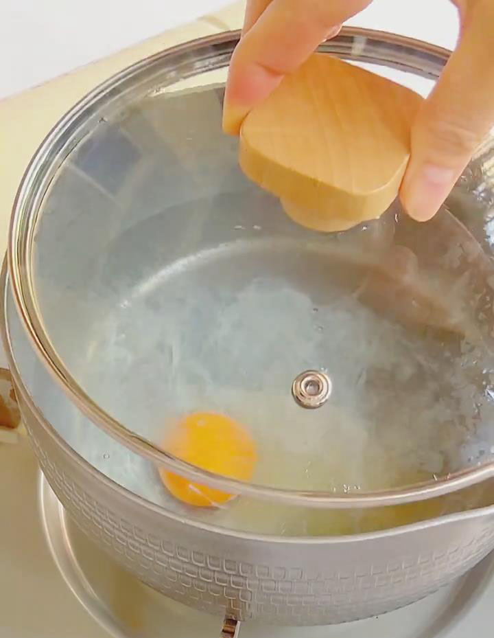 Poach the tender eggs