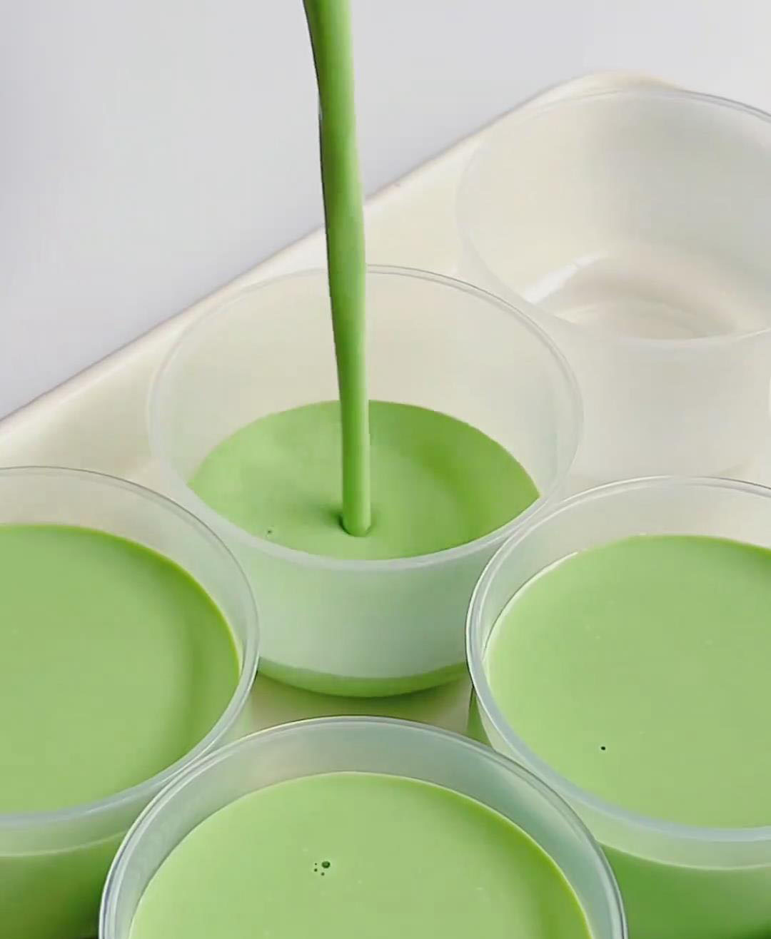 Pour into pudding cups