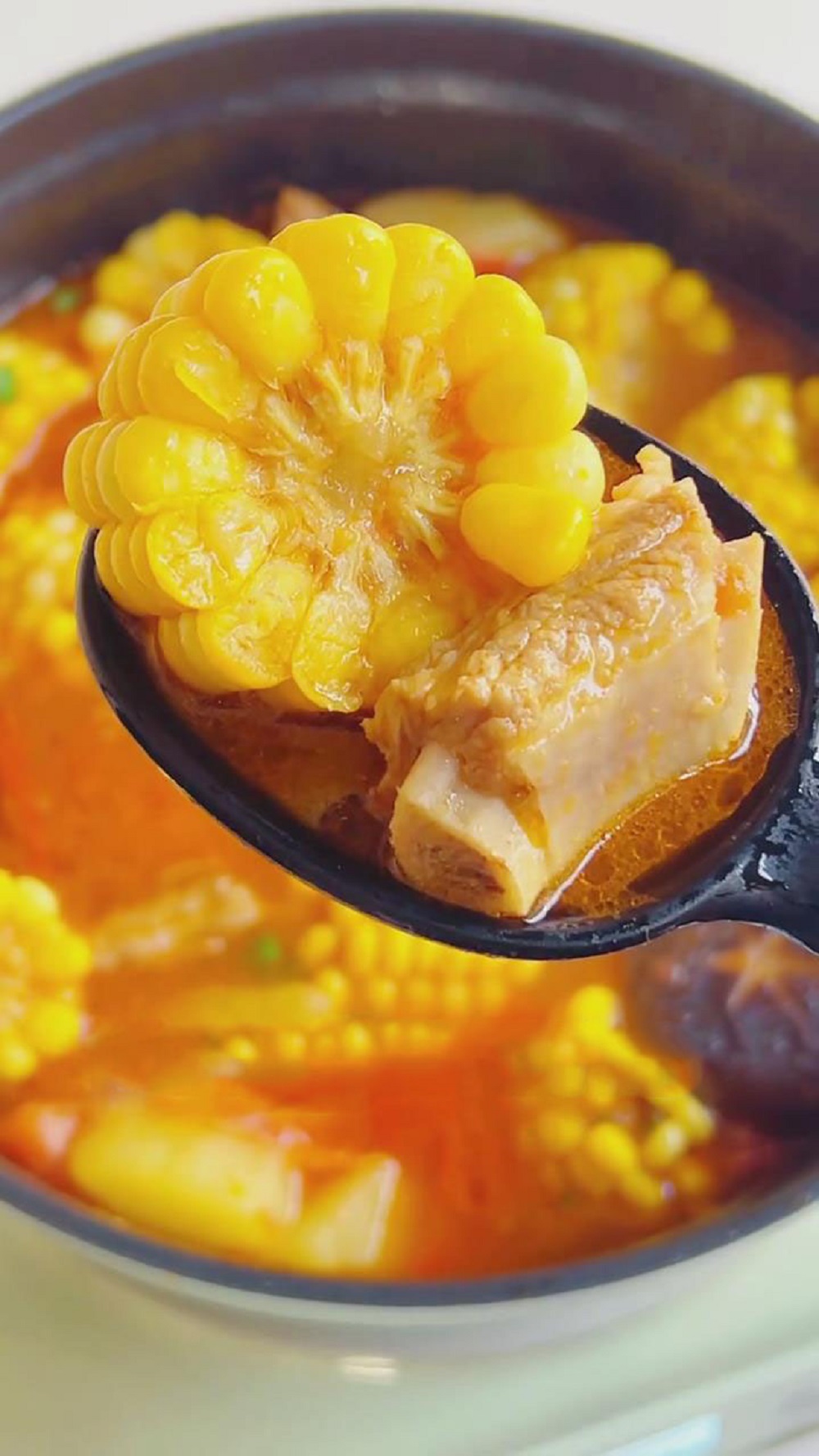 Tomato, Corn, and Pork Rib Soup (2)