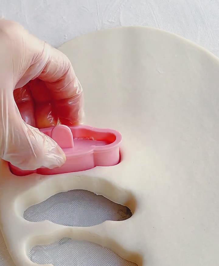 Use a mold or cutter to shape