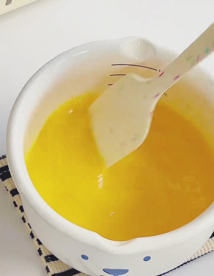 Use a spatula to stir