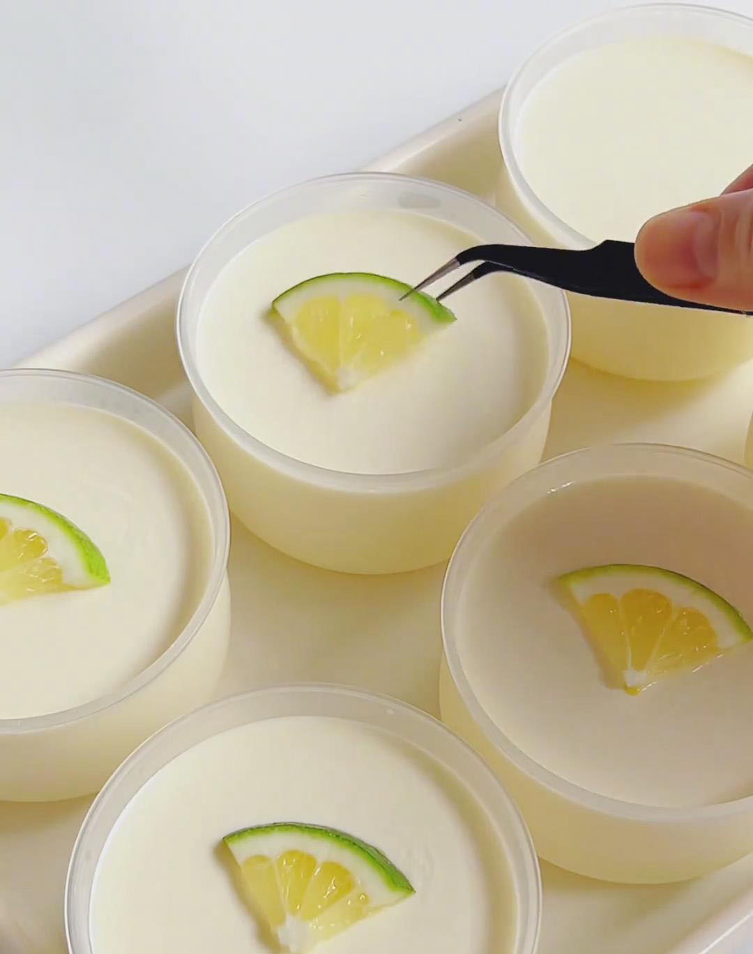 garnish with lime slices, lime zest