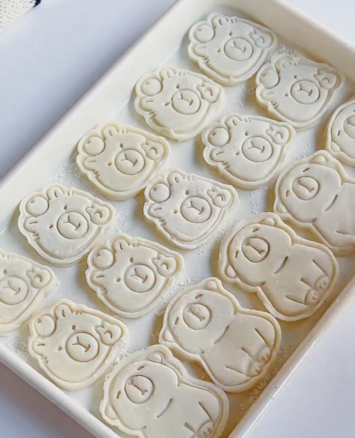 place onto a parchment lined tray