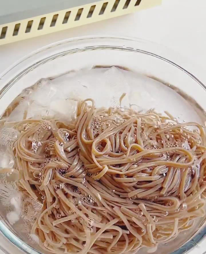 rinse under cold water