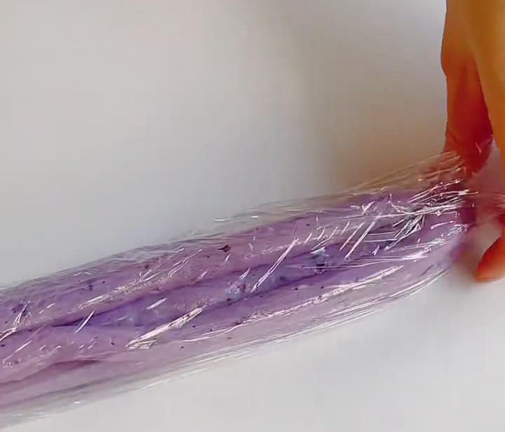 roll tightly into a log