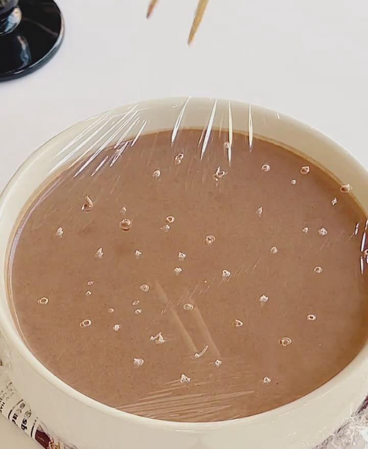 use a toothpick to poke several steam vents over the surface