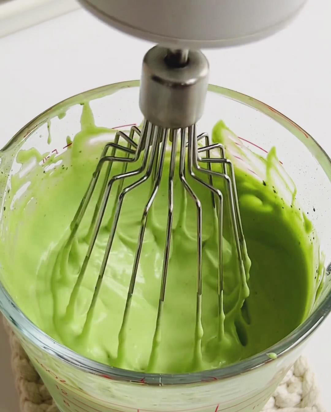 whip until thick and creamy