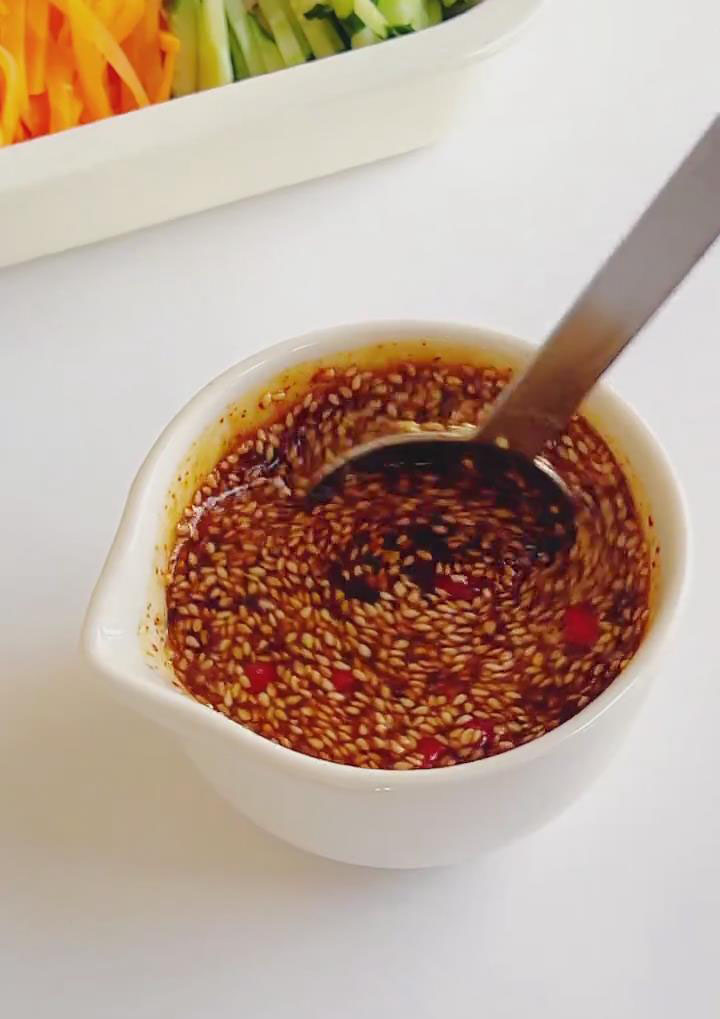 whisk together all the sauce ingredients