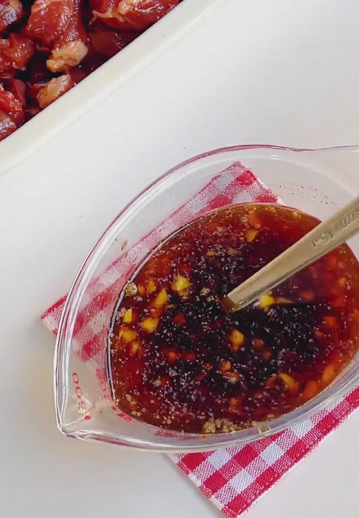 whisk together all the sauce ingredients