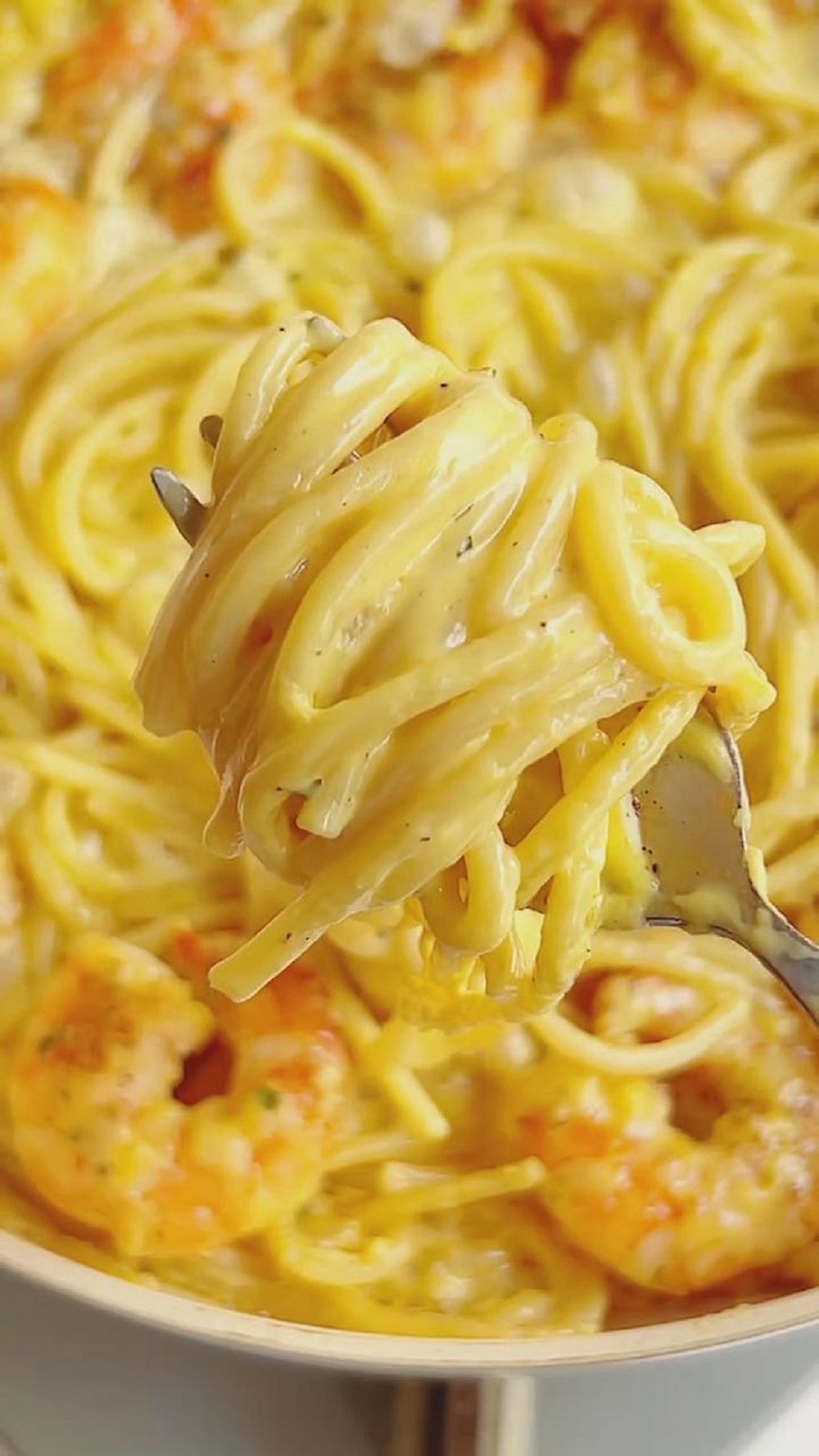 Garlic Cheese Cream Pasta