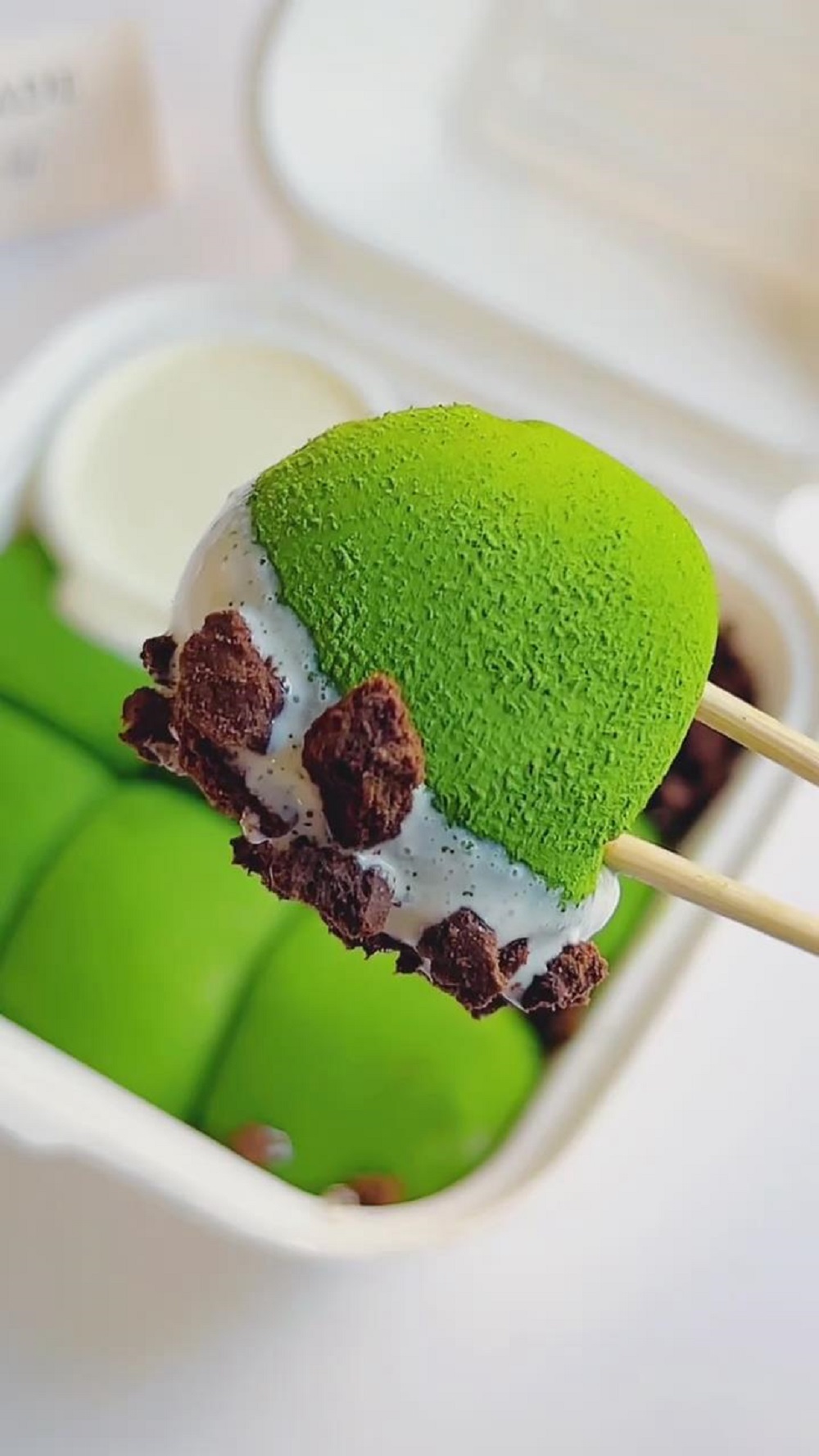 Milk Mochi with Dipping Sauce (2)