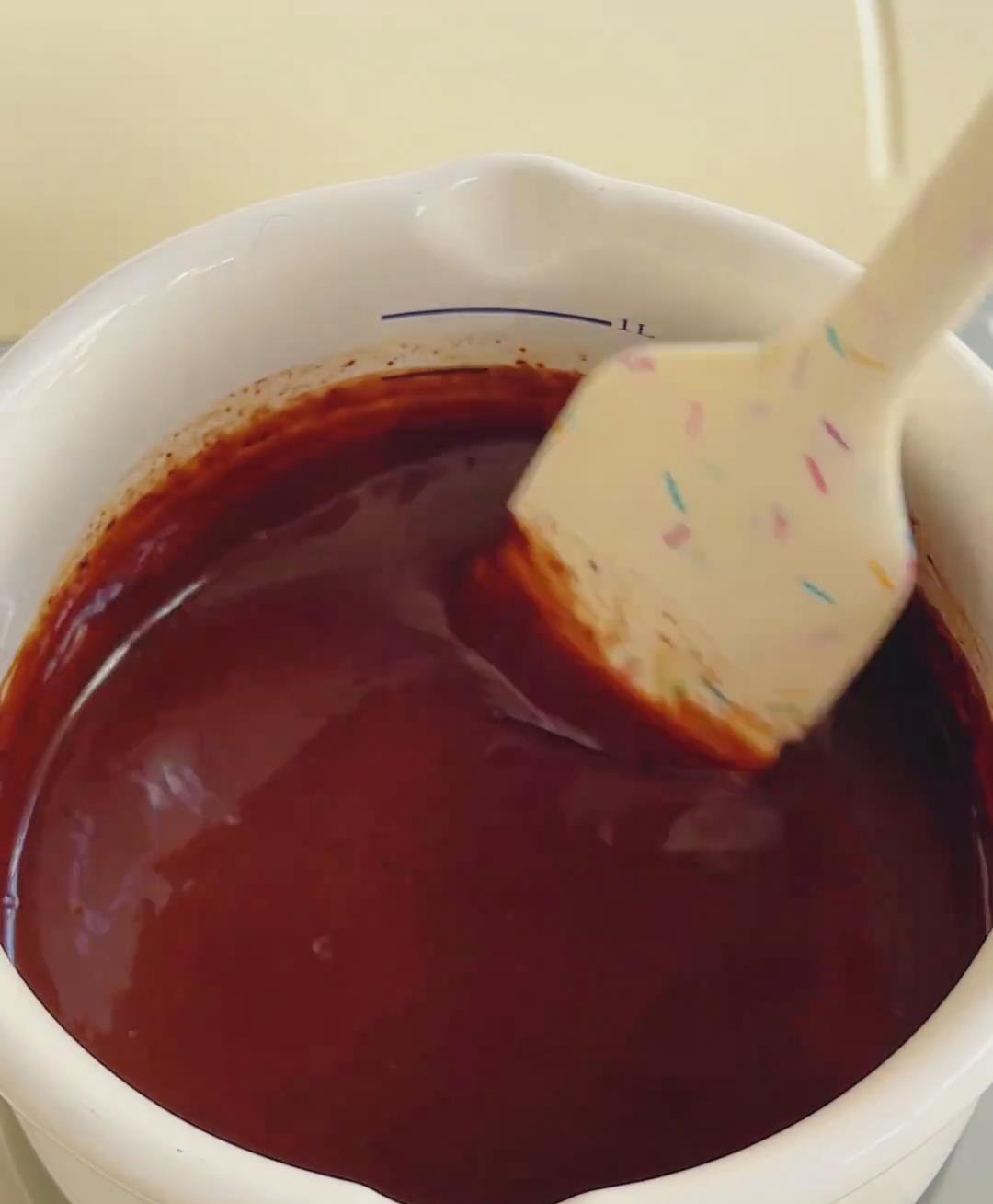 Stir until completely melted