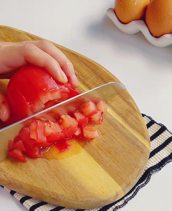 cut into small chunks