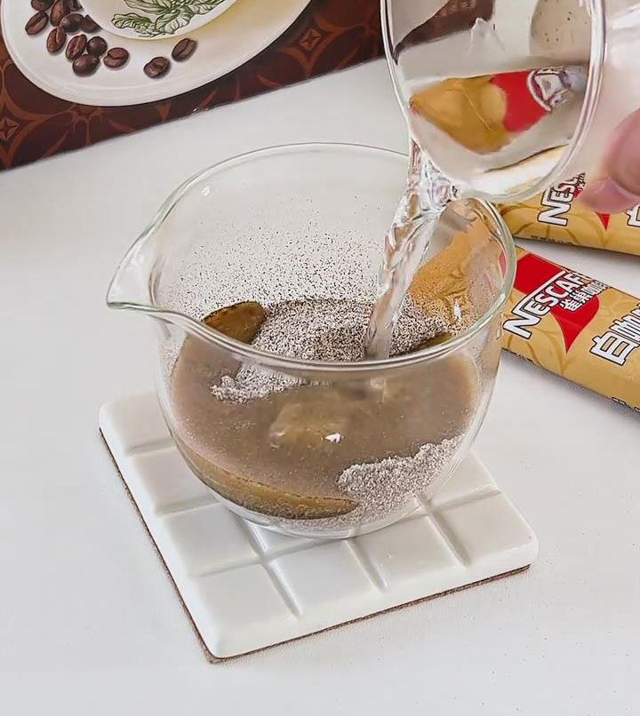 Brew and cool the coffee1