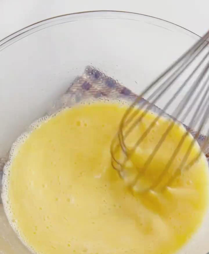 Continue whisking until the mixture is fully combined