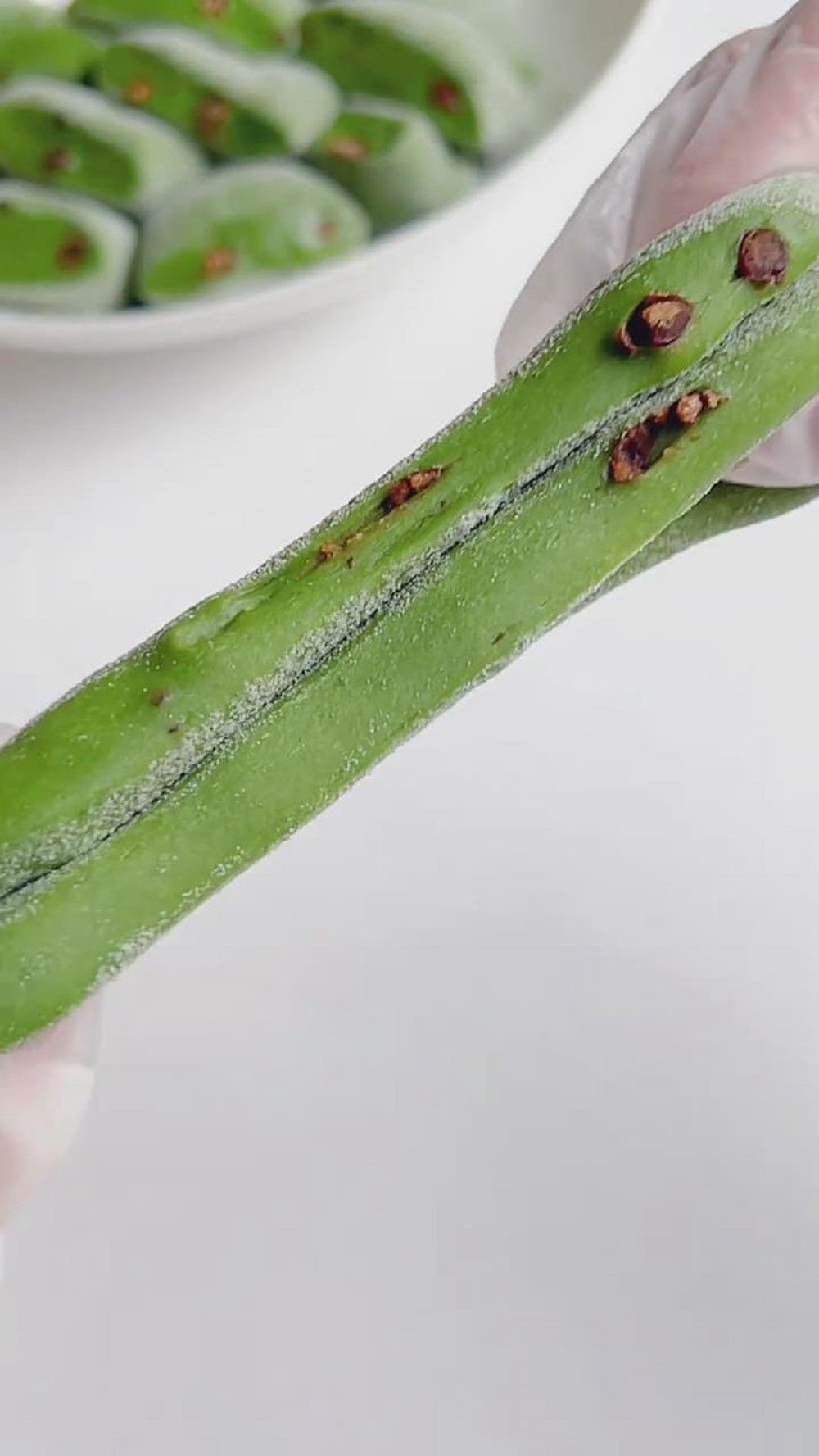 Matcha Red Bean Mochi (4)