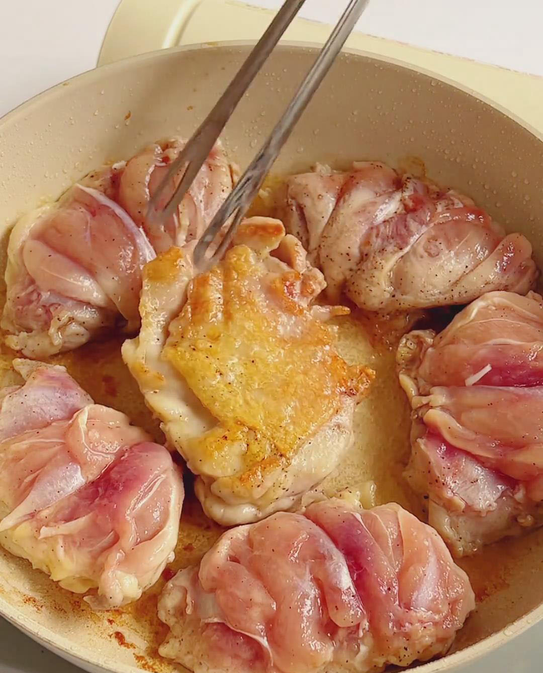 Pan Sear the Chicken