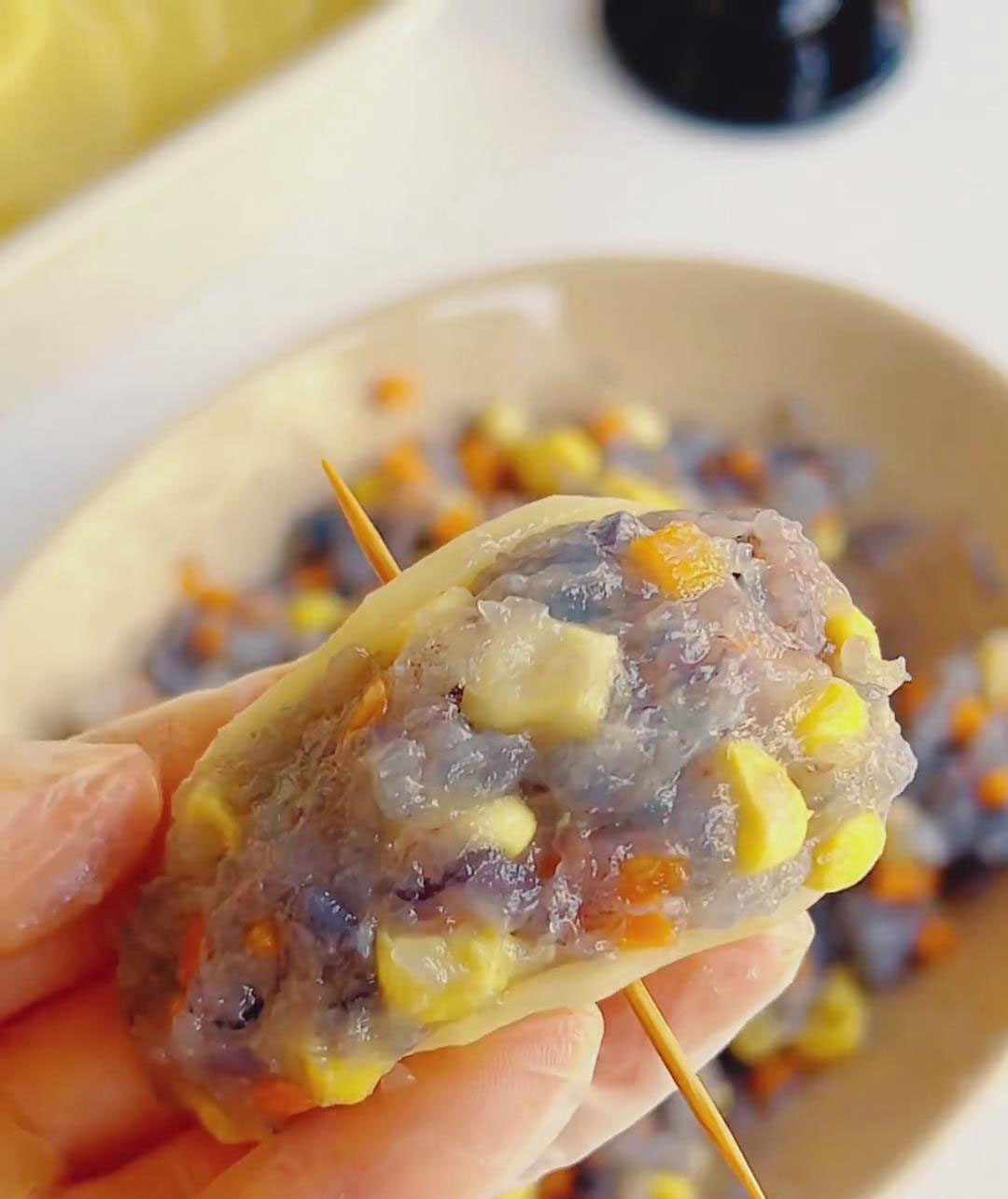 Secure the roll by inserting a toothpick