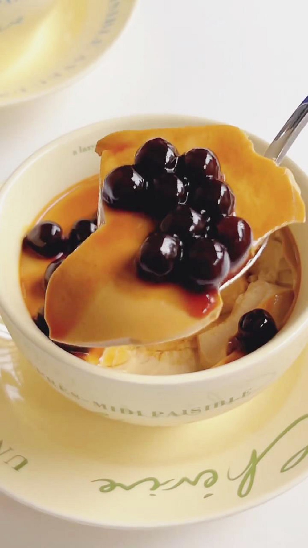 Stewed Brown Sugar Milk Pudding (1)