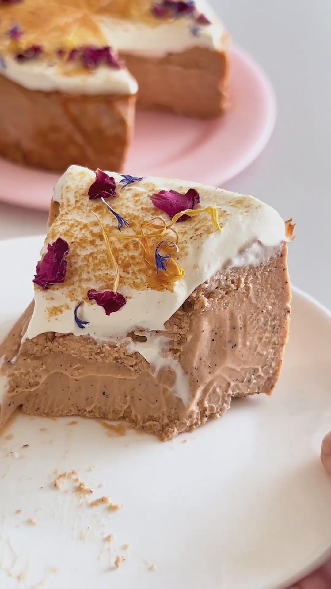 Thai Tea Basque Cheesecake (5)