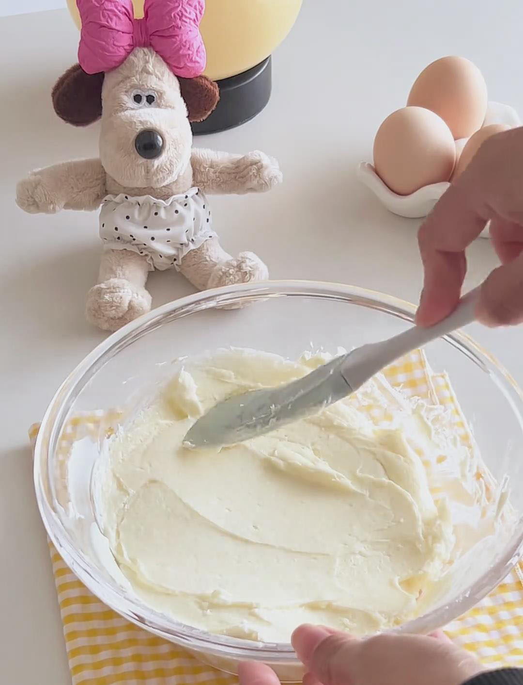 mix until the sugar is fully incorporated