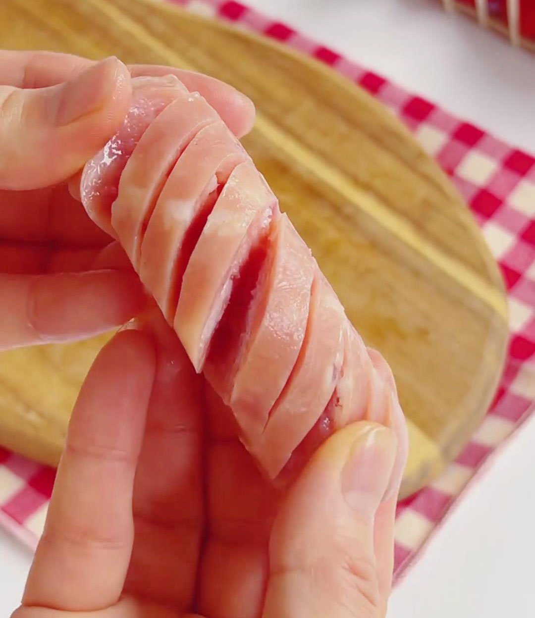 prepare the sausages