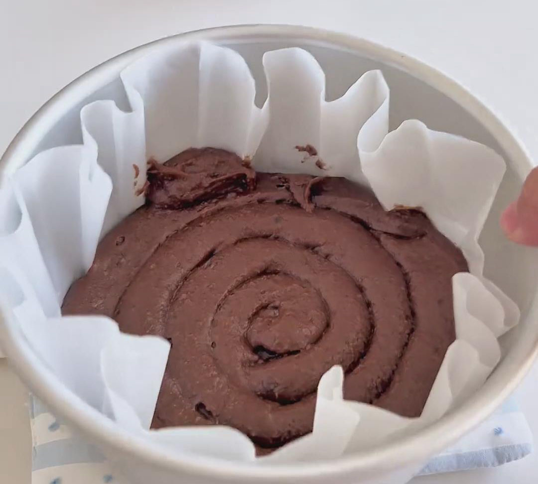 the puff before baking