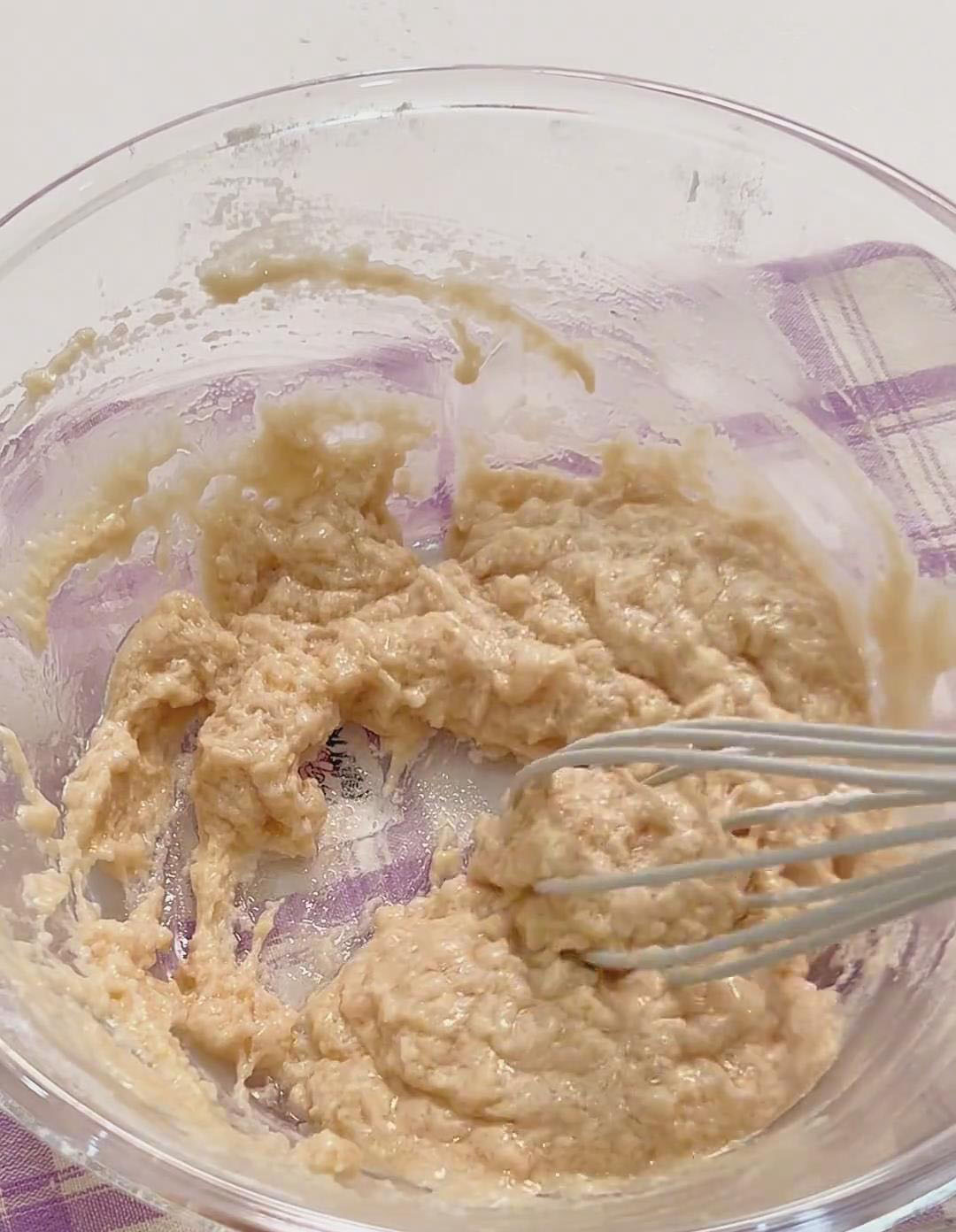 whisk using a “Z” motion until the batter is silky