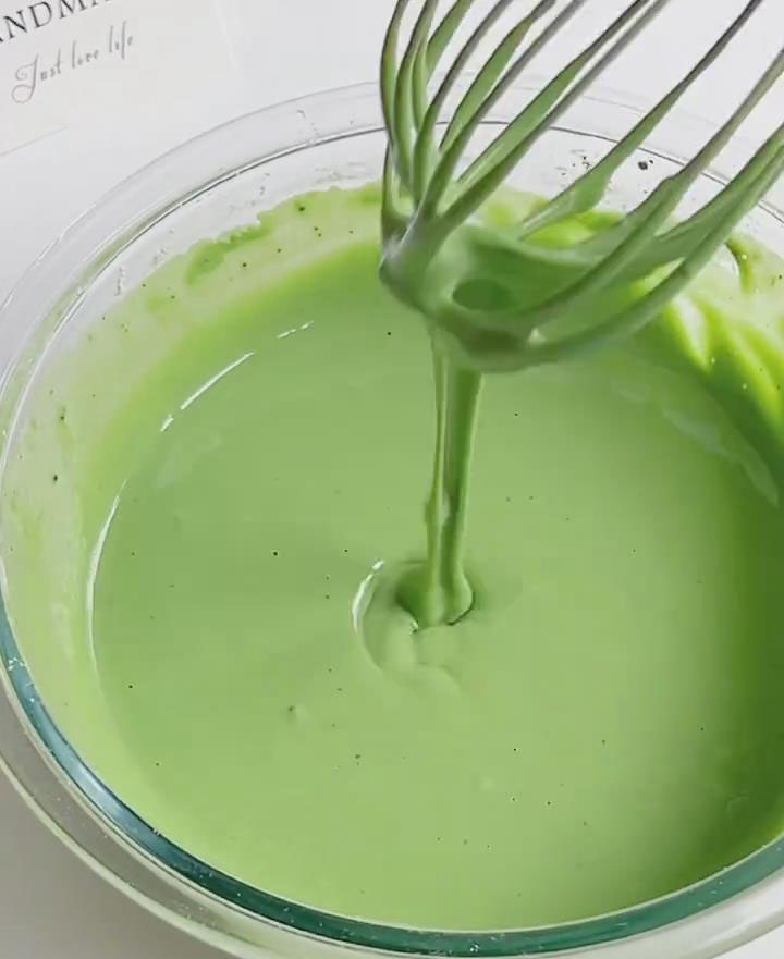 whisking continuously until you have a smooth, lump free batter